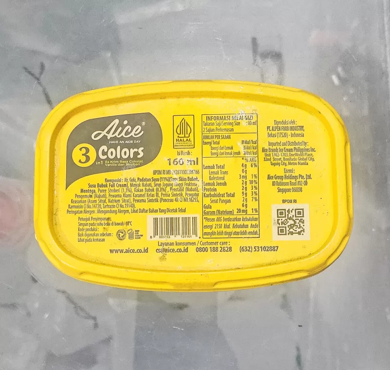 Aice cream 3rasa